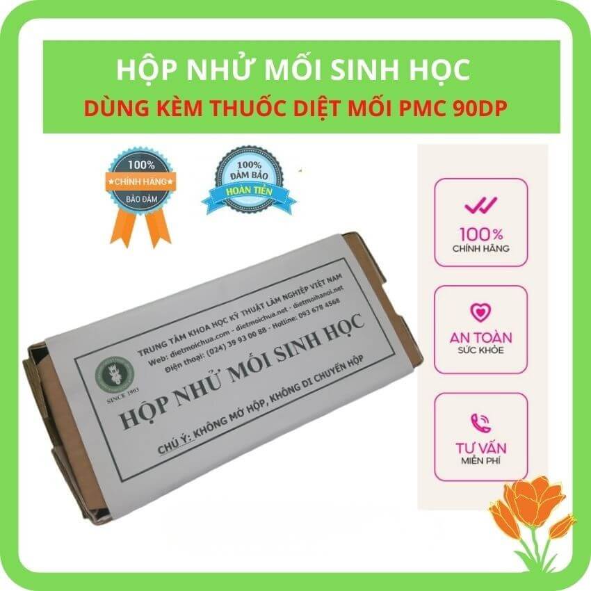 Hộp nhử mối sinh học chất lượng tốt Hộp nhử mối sinh học dùng kết hợp thuốc diệt mối tận gốc PMC90DP