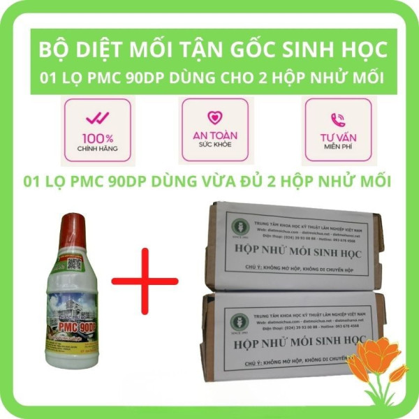 Thuốc diệt mối tận gốc PMC90DP chính hãng công nghệ sinh học